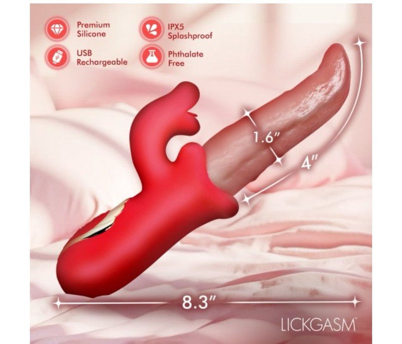 Lickgasm Deep Licker Licking Tongue Vibrator gallery