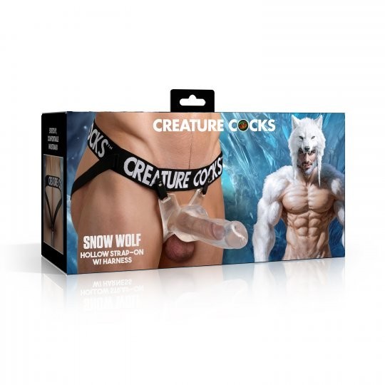 Snow Wolf Hollow Strap-On with Harness gallery