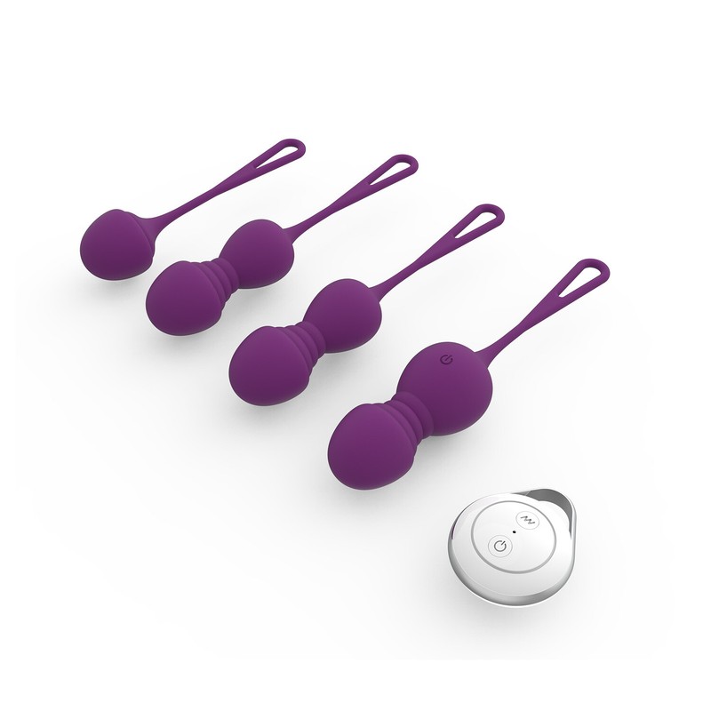 4Pcs Vaginal Balls Vibrator Vagina Tighten Exercise Women Adult Sex Games G spot