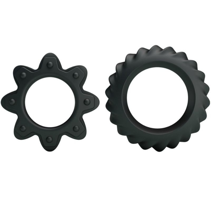 Baile – 2 Floral Silicone Rings Kit