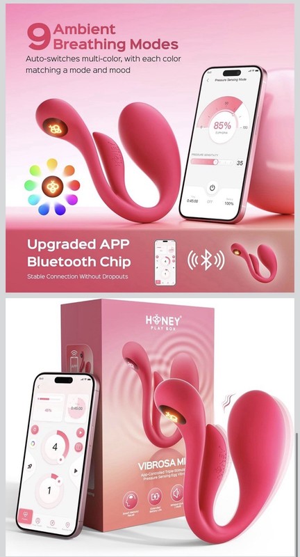 HoneyPlayBox Vibrosa Mini Discreet Wearable G-Spot Vibrator Couples Sex Toys gallery