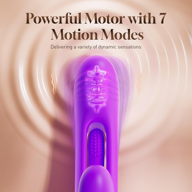 Vibrator Dildo Rabbit Sex Toys LOVENOTE G Spot Vibrator Massager for Women Cl... gallery