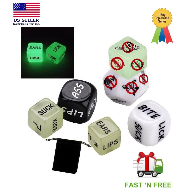 6pcs Love Dice Naughty Sex Adult Dice Game Couple Foreplay Bachelorette Gift