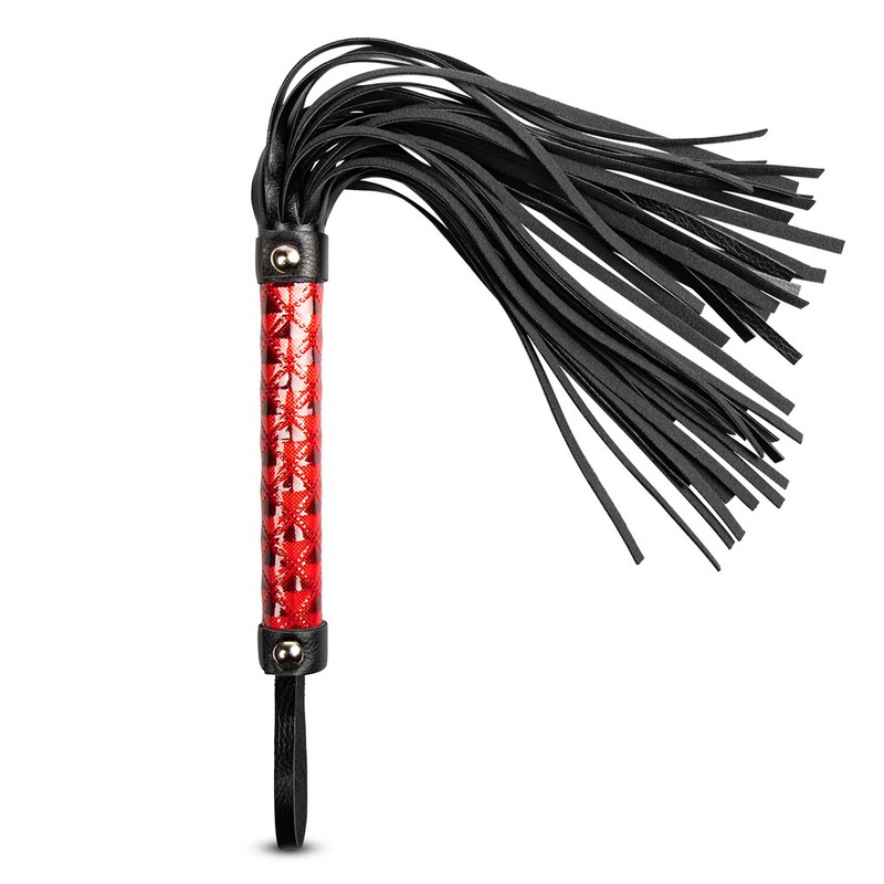 Whip Faux Leather Whip Bondage Roleplay Flogger Handle Tassels
