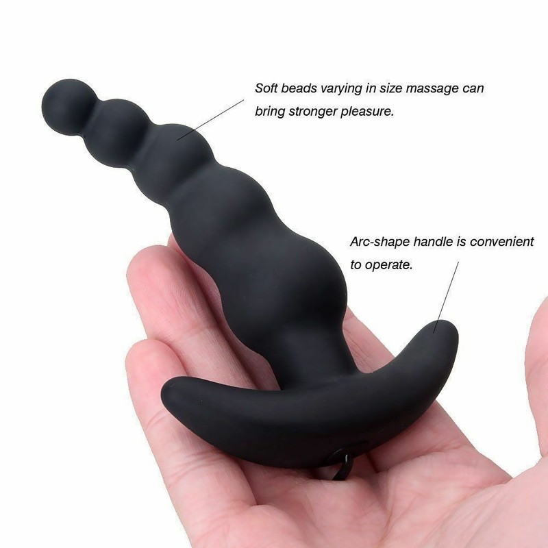 Anal-Beads-Butt-Plug-Dildo-G-Spot-Massager-Stimulation-Adult-Sex-Toy-Men-Women gallery