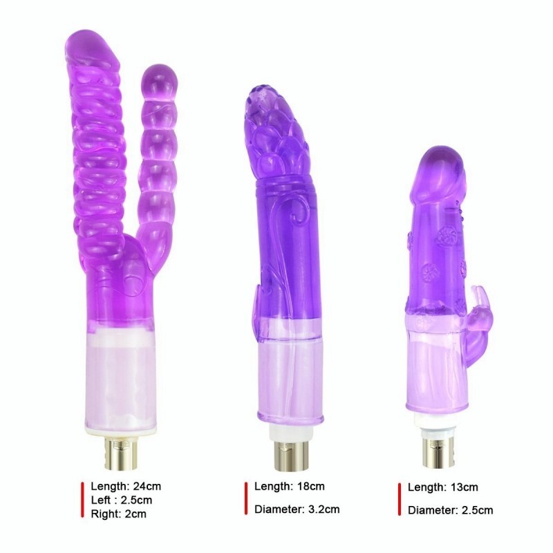 Thrusting-dildo Machine 3XLR Connector Sex Machine Extension rod 5 Dildo Sex Toy gallery