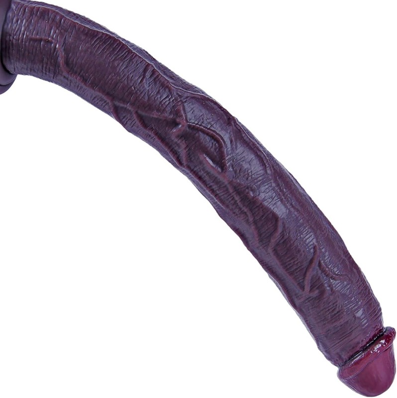 16.5 inch Realistic Silicone Huge Dildo,Thick Giant Long Dildo with Strong Sucti