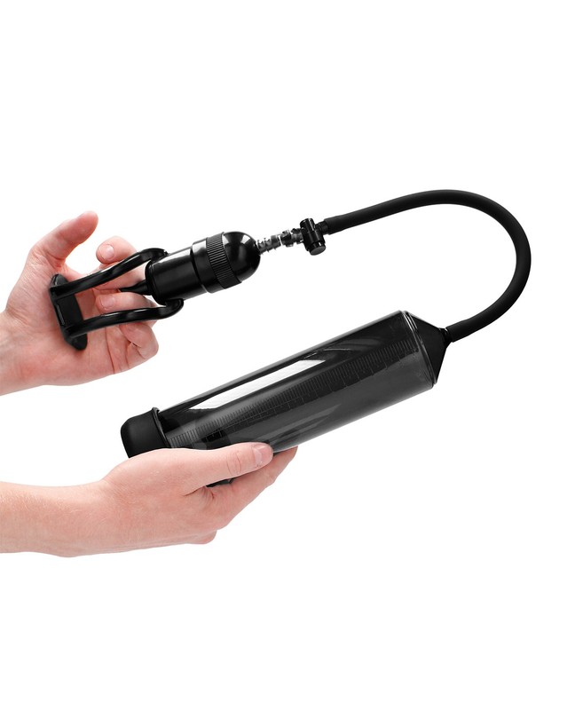 Shots Pumped Deluxe Beginner Pump, Black, 23cm Cylinder with Trigger Grip gallery