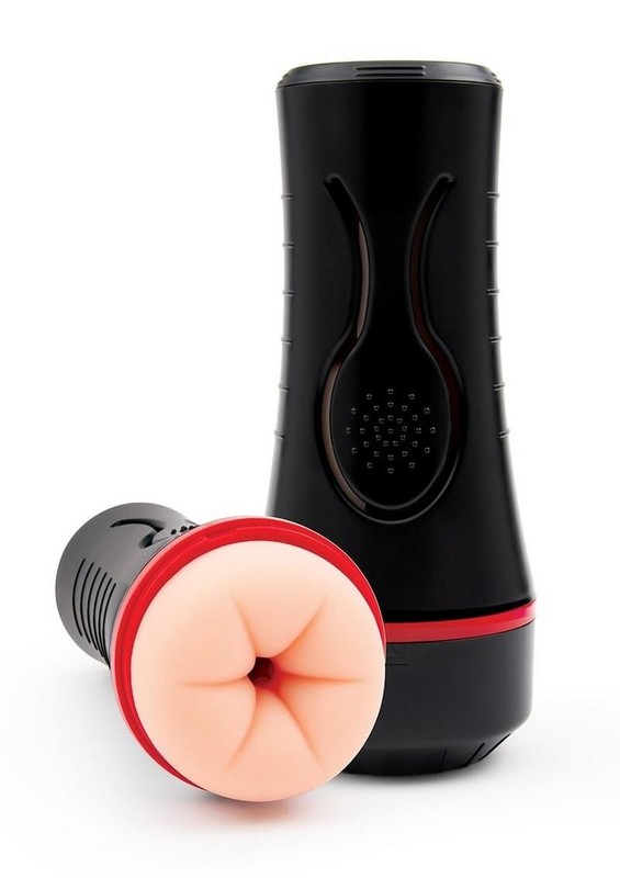 Envy Toys Squeezable Rear Clutch Vibrating Discreet Backdoor Stroker gallery