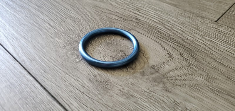 Anodized Aluminum Round Cockring Cock Ring - Red, Blue, Purple, Copper Colors gallery