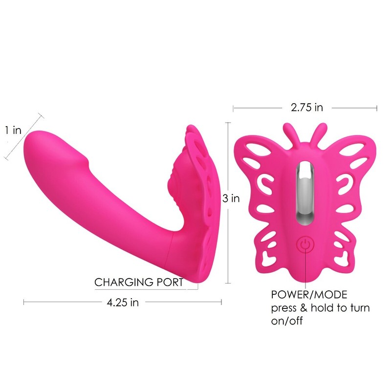 Wireless Remote Control Vibrating Clitoral G-spot Vibrator Stimulator Massager gallery
