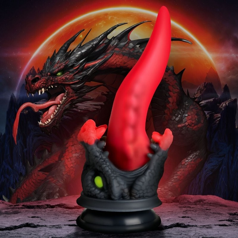 Dragon Roar Silicone Dildo Adult Sex Toy FREE SHIPPING!!!