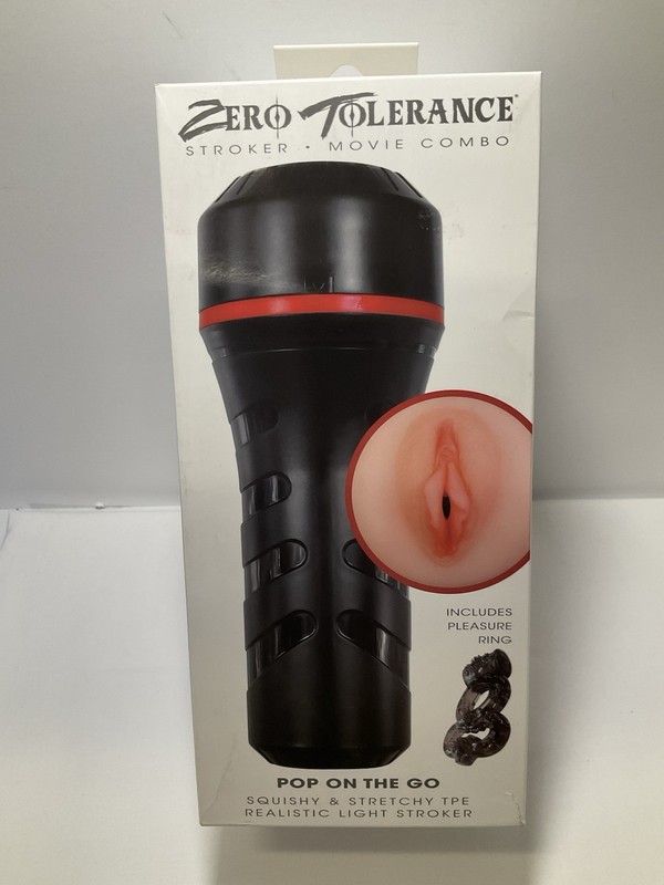 Zero Tolerance Pop On The Go Realistic Vagina Stroker – Vanilla