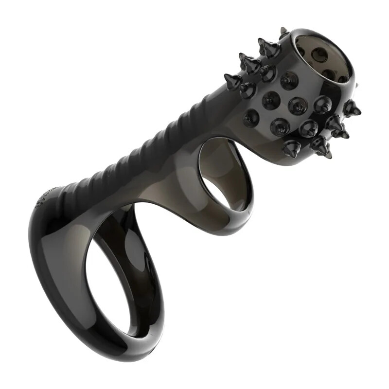 Couples Penis Ring Lock Male Men Sex Cock Penis Ring Erection Enhance Stretcher gallery