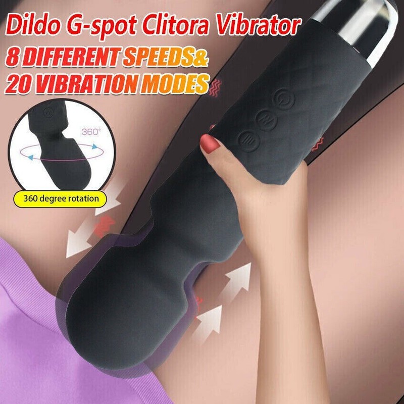 Sex Toys for Women Orgasm-Vibrator-Clit-G-Spot-Dildo-Massager-Rechargeable-Anal