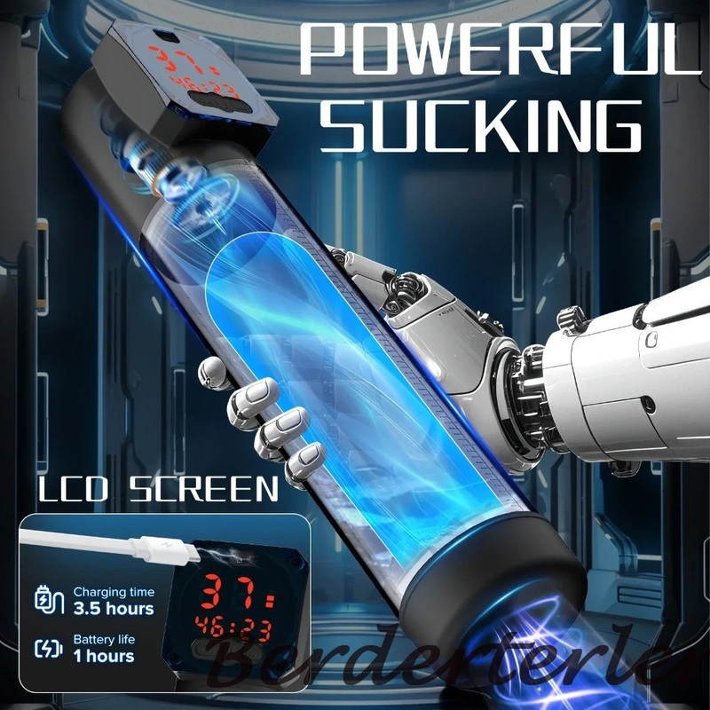 Automatic with 5 Suction Modes 6 Training Modes & Suction Power Masturbation cup gallery