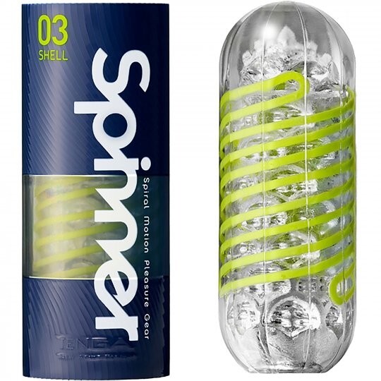 Tenga Spinner - 03 Shell Stroker Male Masturbation Device