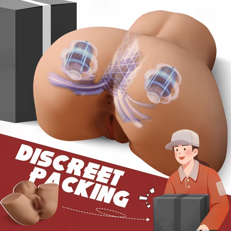 Vibrating Sex 21lb D-oll Male Sex Toy for Men Male Masturbator Automatic ASS
