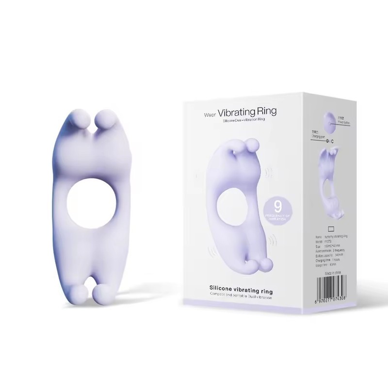Butterfly Penis Ring Vibrator Smart APP Control 9 Vibration Clitoris Stimulation