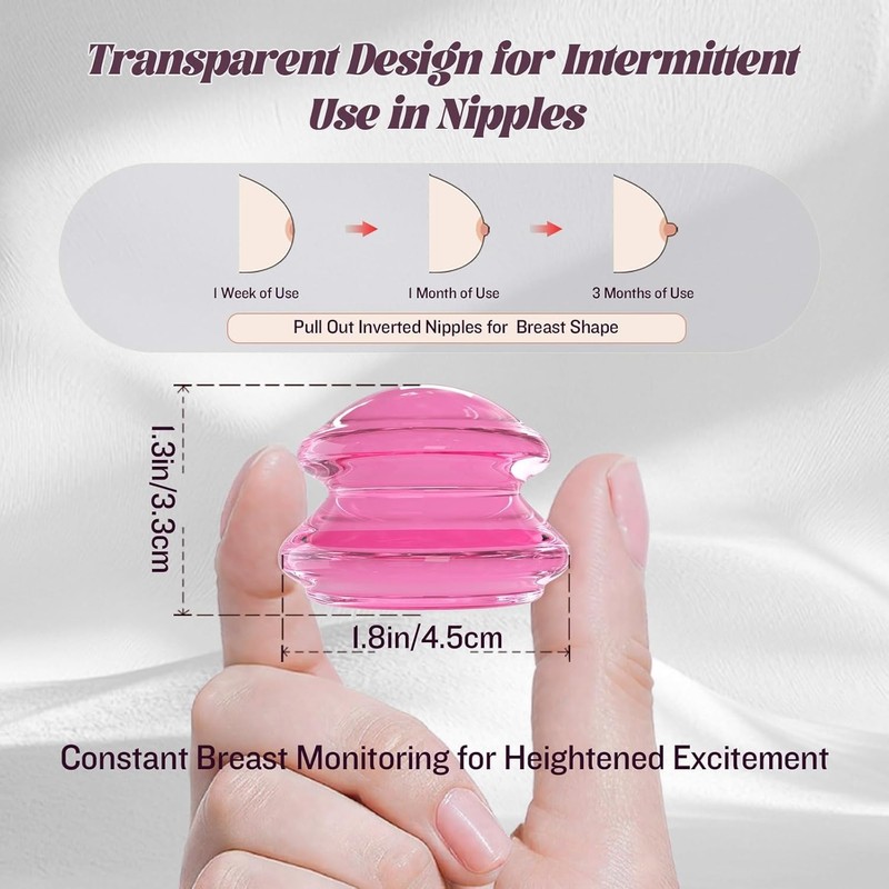 Transparent Nipp Suckers for Women Enhancing Sensitivity and Stimulation gallery