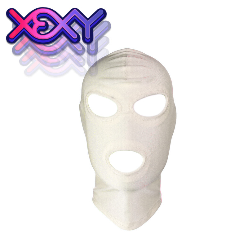 Faceless 3 Hole • Mouth & Eye Hole Full Face Mask Balaclava! gallery