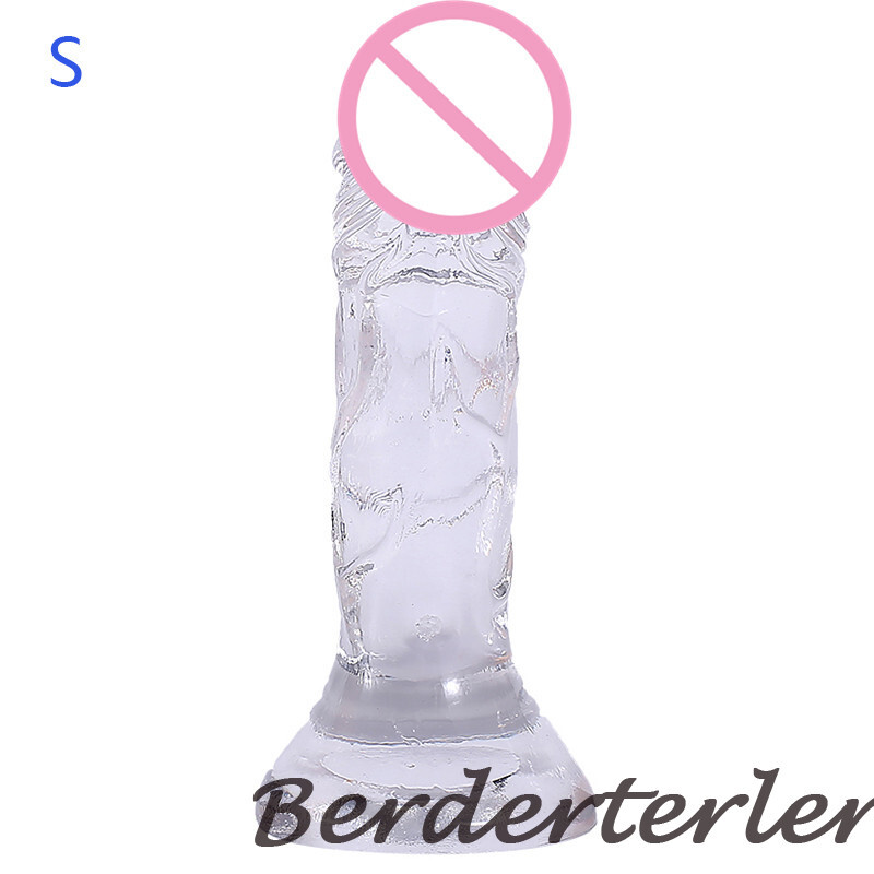 Soft Jelly Dildo with Suction Cup Stimulator Female Masturbator Adult Sex Toys gallery