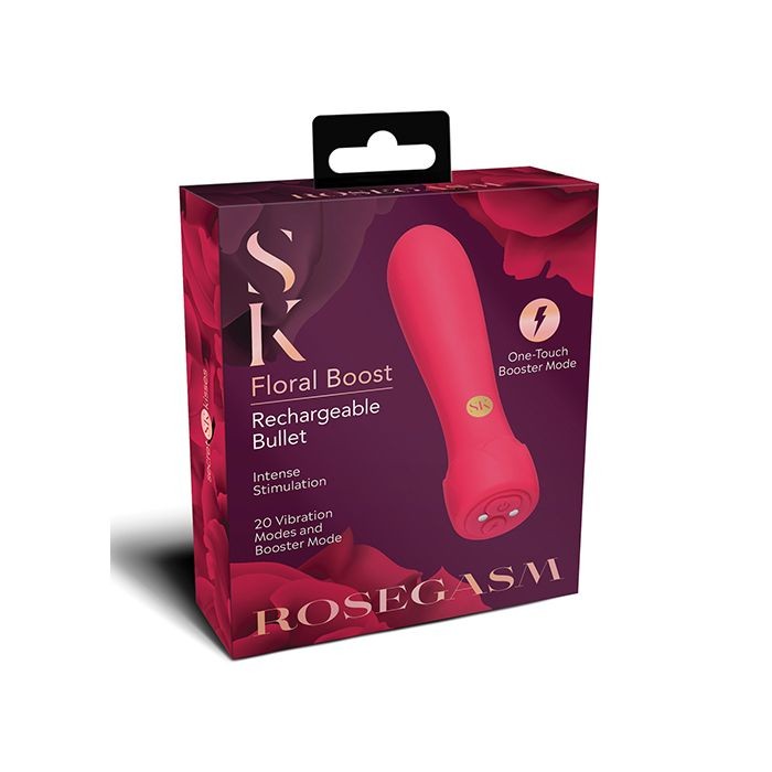 Secret Kisses Rosegasm Floral Boost Bullet