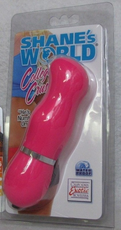 Shane&rsquo;s World College Crush Pink 3.5&Prime; Vibrator G Curve 3 Speeds Vibe Travel Size