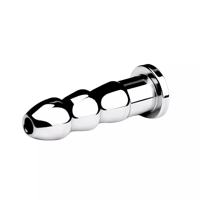 Hollow Stainless Steel Penis Dilator Sounding Metal Urethral Stretching Plug NEW gallery