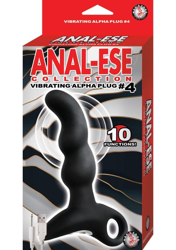 Anal Ese Collection Vibrating Alpha Silicone Plug gallery
