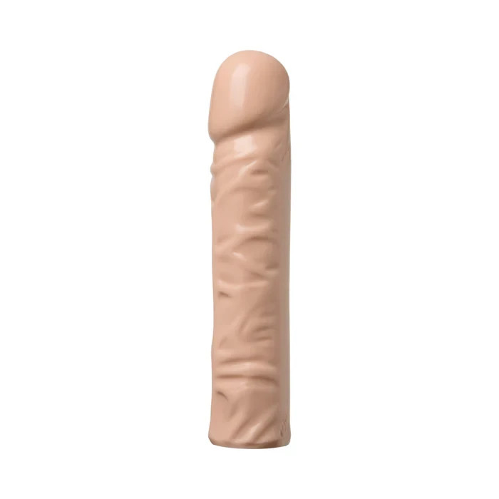 Bulk Vac-U-Lock 8'' Classic Textured Veins dildo-dong strap-on Compatible Light gallery
