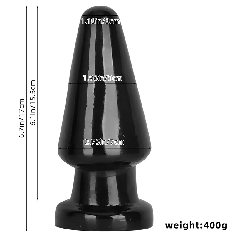 Huge Anal Butt Plug Dildos Anus Dilator Masturbation 3XLR/Vac-U-Lock Sex Machine