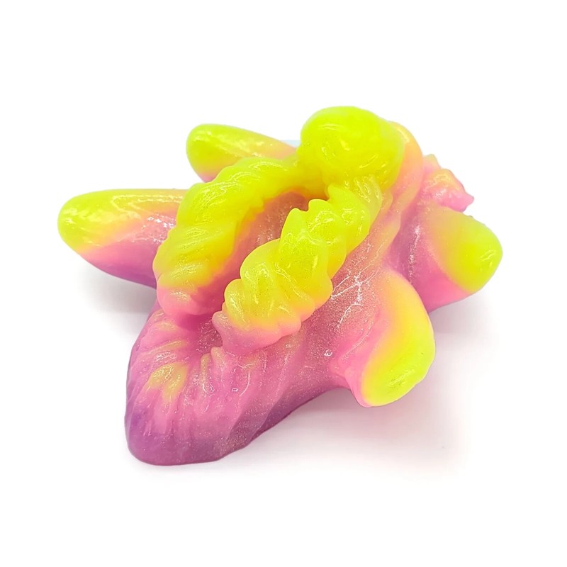 NEW ISONADE Fantasy UV Silicone Grinder MINI NEAR CLEAR Toy HPE Bad Dragon Like