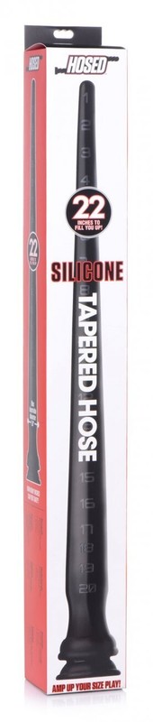 Silicone Tapered Anal Hose 22 Inch Suction Cup Dildo Ass Butt Play Vaginal Large gallery