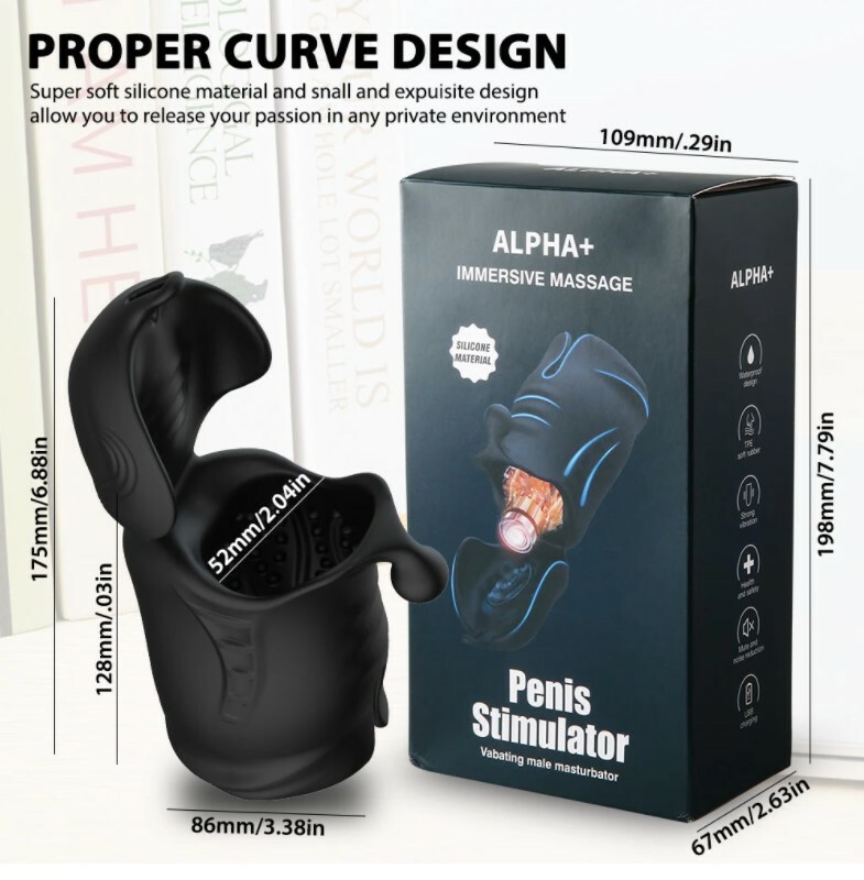 10 Modes Male Masturbators Vibrator Penis Massager Glans Ejaculation Sex Toys gallery