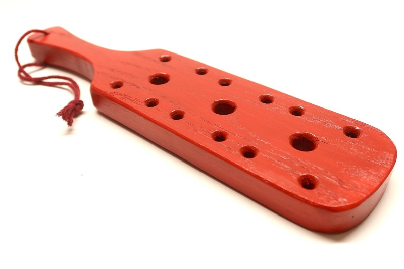 12&Prime; Premium Red Dragon Triple xXx BDSM Powerful Spanking Paddle Limited Edition