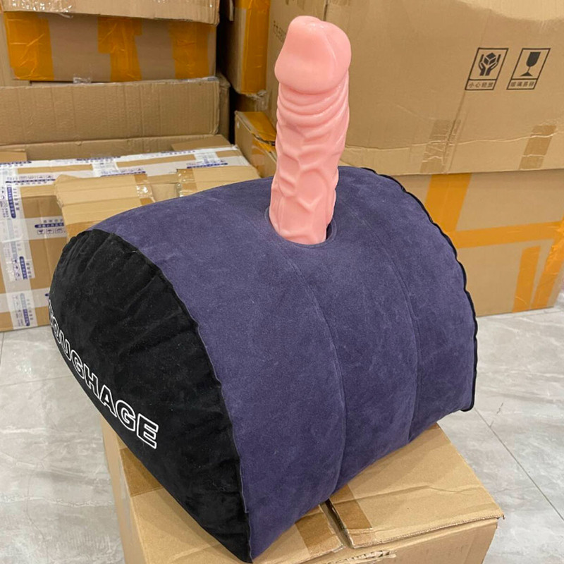 Inflatable Sex Pillow Mount Bounce For Thick Dildo Vibrator Sex Toys Women Men gallery