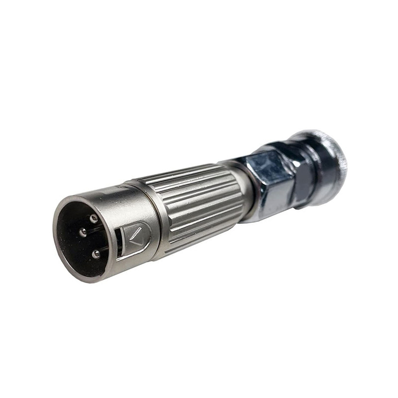 Machine Attachements Vac-u-lock Connector Adapter Change To 3XLR Interface New