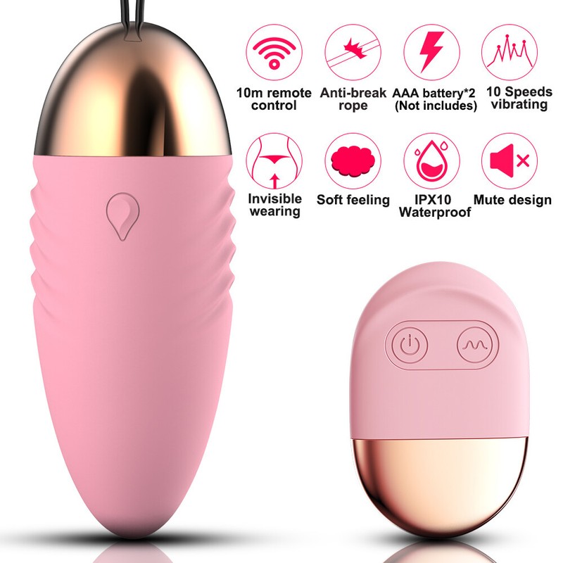Remote Vibrator Bullet G-Spot Dildo Clit Massager Rechargeable-Sex Toy-for-Women gallery