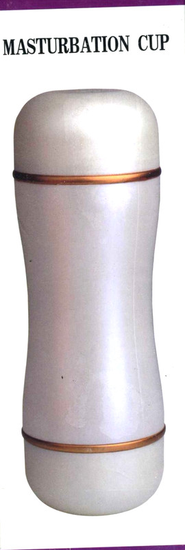 NEW MASTURBATION CUP sex toys Blowjob Stroker MEN WATERPROOF WHITE #584