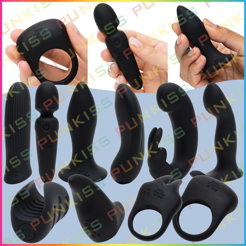 Fifty Shades of Grey Massager Stimulator💋Finger Clitoris G-Spot Vibrator SexToy