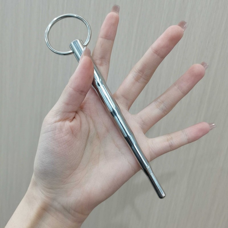 Stainless Steel Penis Plug Stretcher Sounding Beginner Urethra Dilator Sex Toy gallery