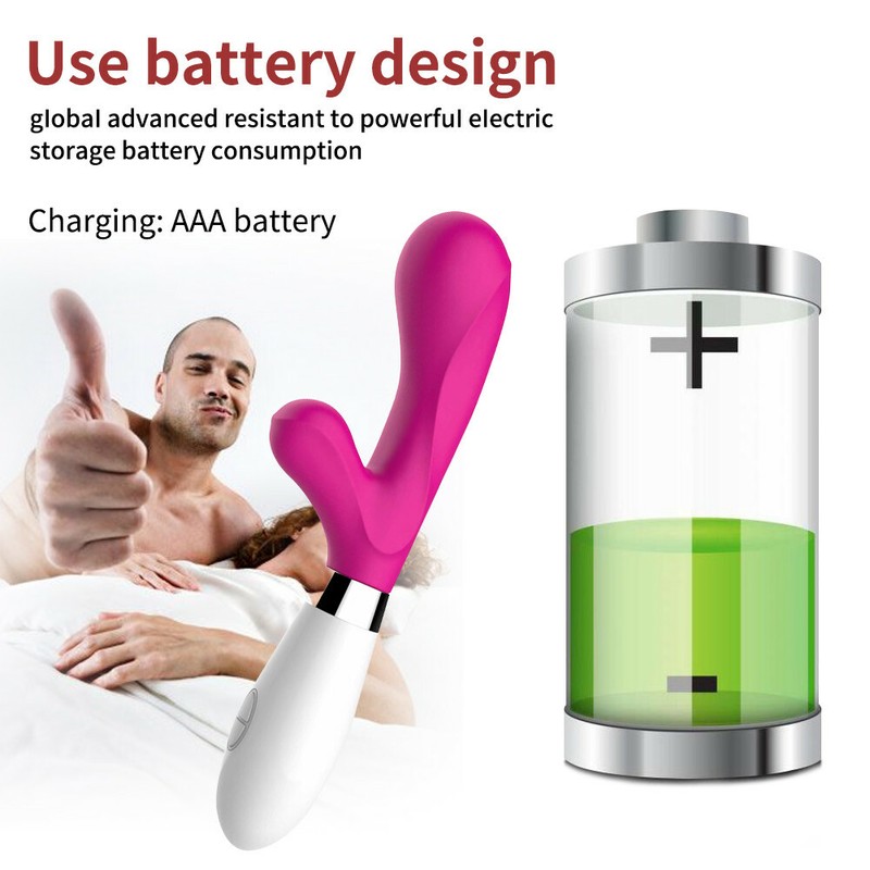 Rabbit Vibrator G-spot Dildo Vibe Waterproof Massager Sex Toys for Women Female