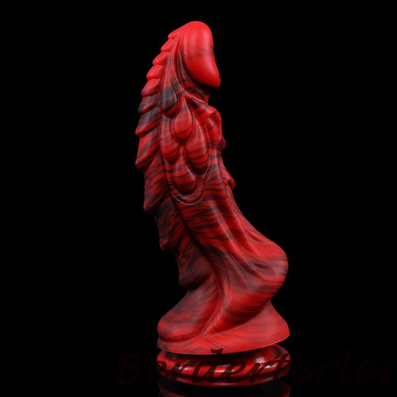 4 Mixed Colors Silicone Dragon Monster Dildo with Suction Anal Butt Plug Sex Toy gallery