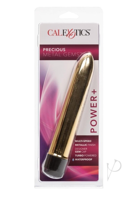 Precious Metal Gems Vibrator – Gold