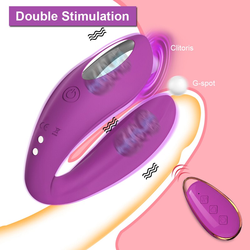 Vibrator G-spot Dildo Massager Remote Sex Toys For Women Couples Rechargeable