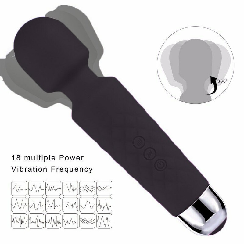 Mini Powerful Cordless Massage Magic Body Wand Personal Massager Waterproof USB gallery