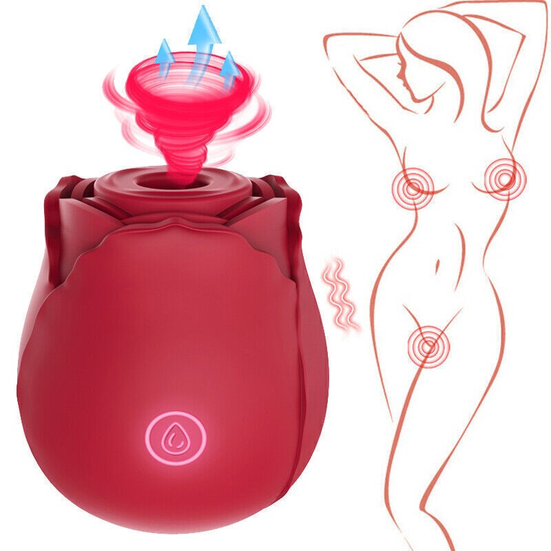 10 Speed Rose Vibrator sucking Discreet Personal Massage Massager for Women Sex gallery