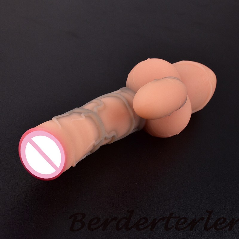 Dual Head Vibrating Dildo 10 Vibration Modes Clitoris Masturbator Sex Toys gallery