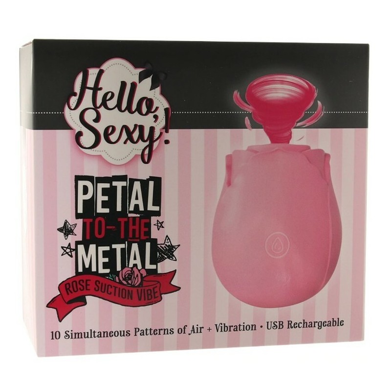 Petal To-The-Metal Rose Air Pulsation Stimulator In Pink